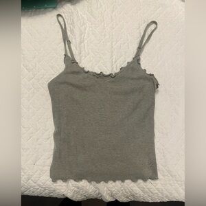 Hollister grey tank top size XS